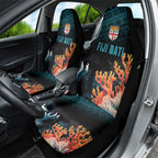 Fiji Bati Rugby Viti Masi Car Seat Cover Coral Motifs