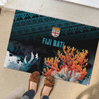 Fiji Bati Rugby Viti Masi Rubber Doormat Coral Motifs