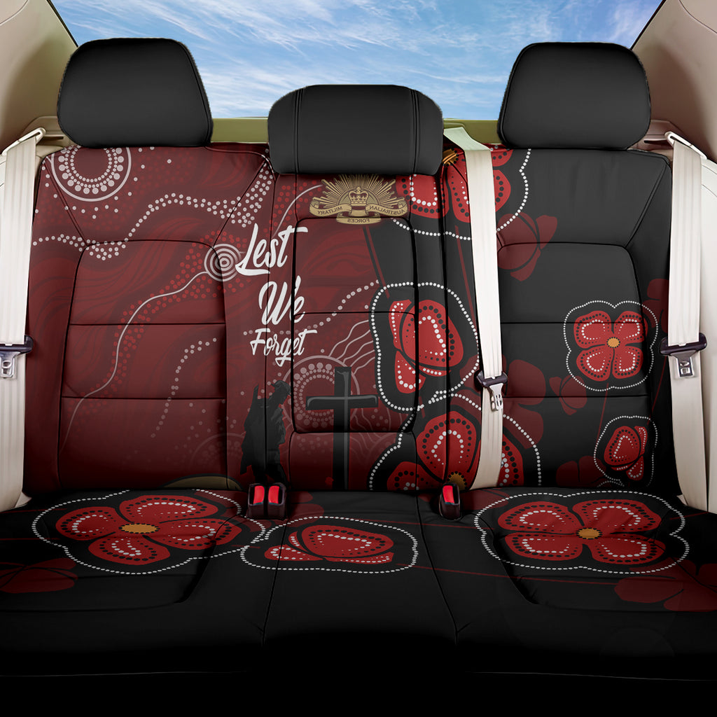 ANZAC Aboriginal Australia Back Car Seat Cover For the Fallen