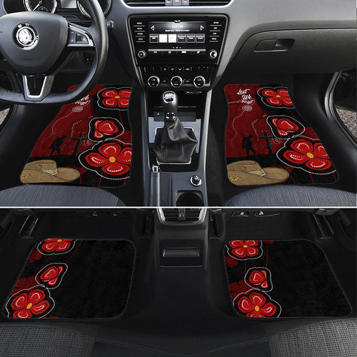 ANZAC Aboriginal Australia Car Mats For the Fallen