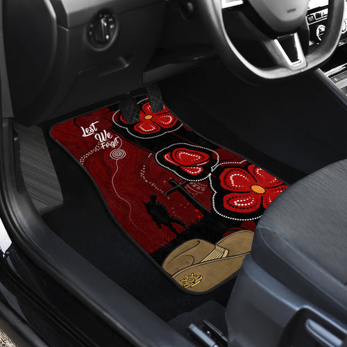 ANZAC Aboriginal Australia Car Mats For the Fallen