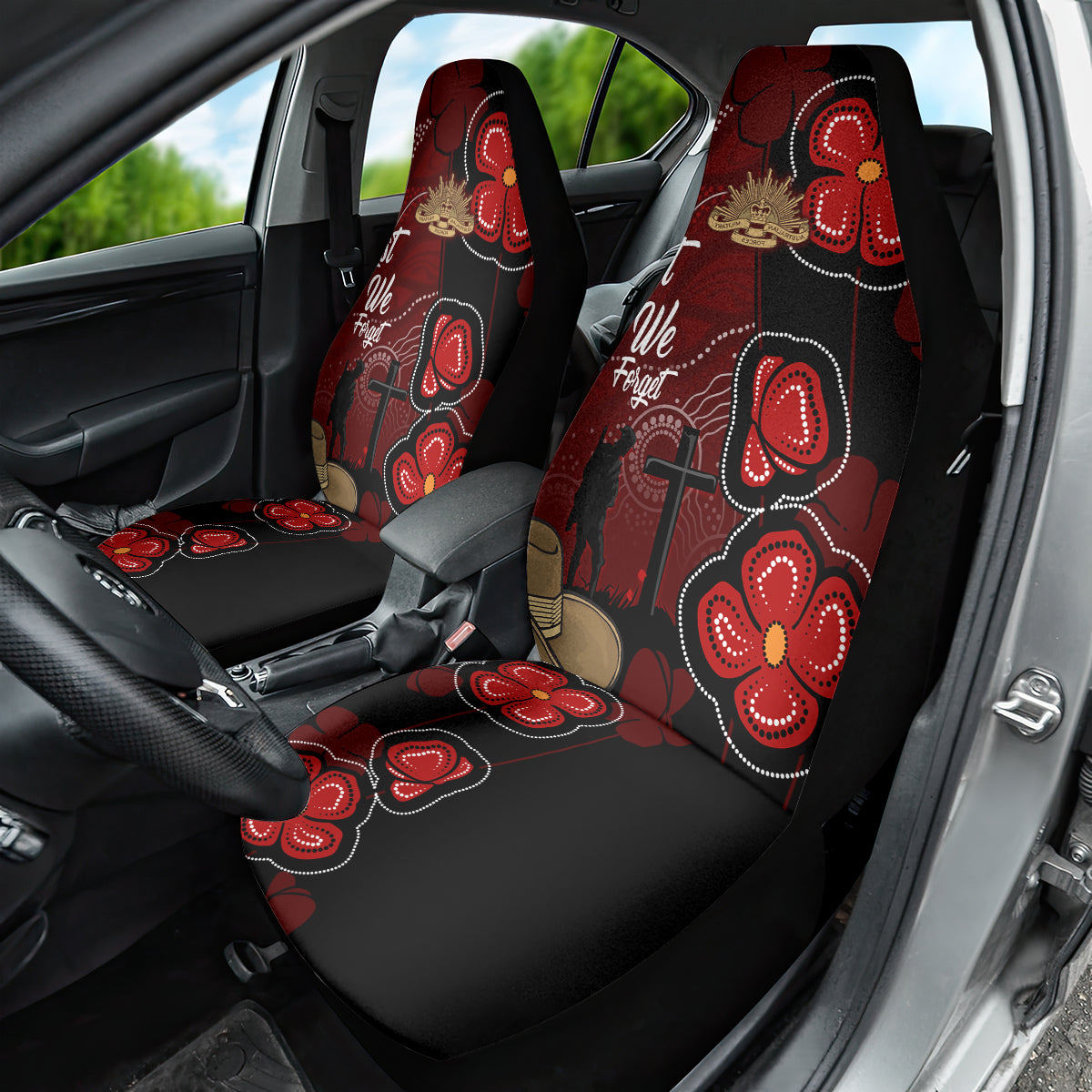 ANZAC Aboriginal Australia Car Seat Cover For the Fallen