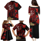 ANZAC Aboriginal Australia Family Matching Puletasi and Hawaiian Shirt For the Fallen