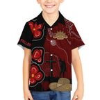 ANZAC Aboriginal Australia Hawaiian Shirt For the Fallen