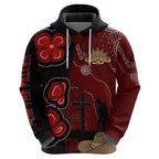 ANZAC Aboriginal Australia Hoodie For the Fallen