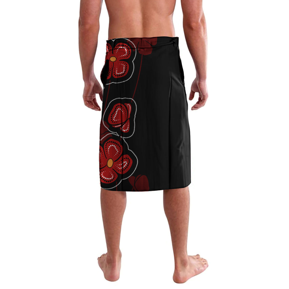 ANZAC Aboriginal Australia Lavalava For the Fallen