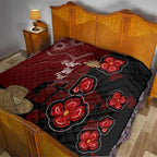 ANZAC Aboriginal Australia Quilt For the Fallen