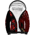 ANZAC Aboriginal Australia Sherpa Hoodie For the Fallen