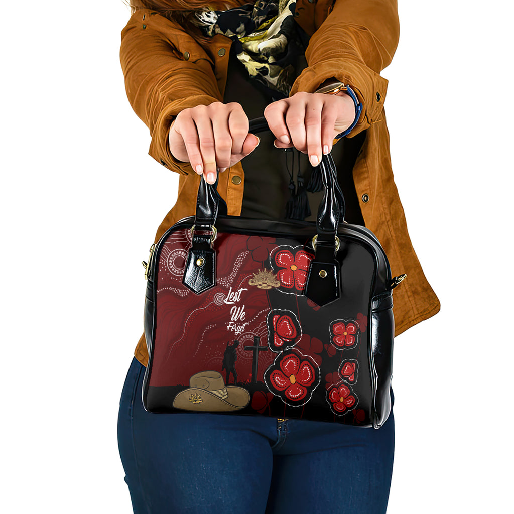 ANZAC Aboriginal Australia Shoulder Handbag For the Fallen