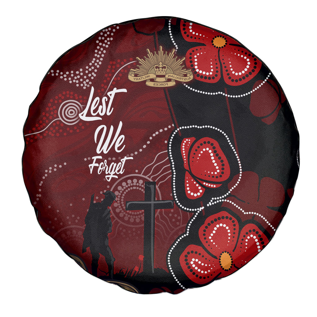 ANZAC Aboriginal Australia Spare Tire Cover For the Fallen
