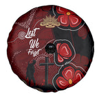 ANZAC Aboriginal Australia Spare Tire Cover For the Fallen