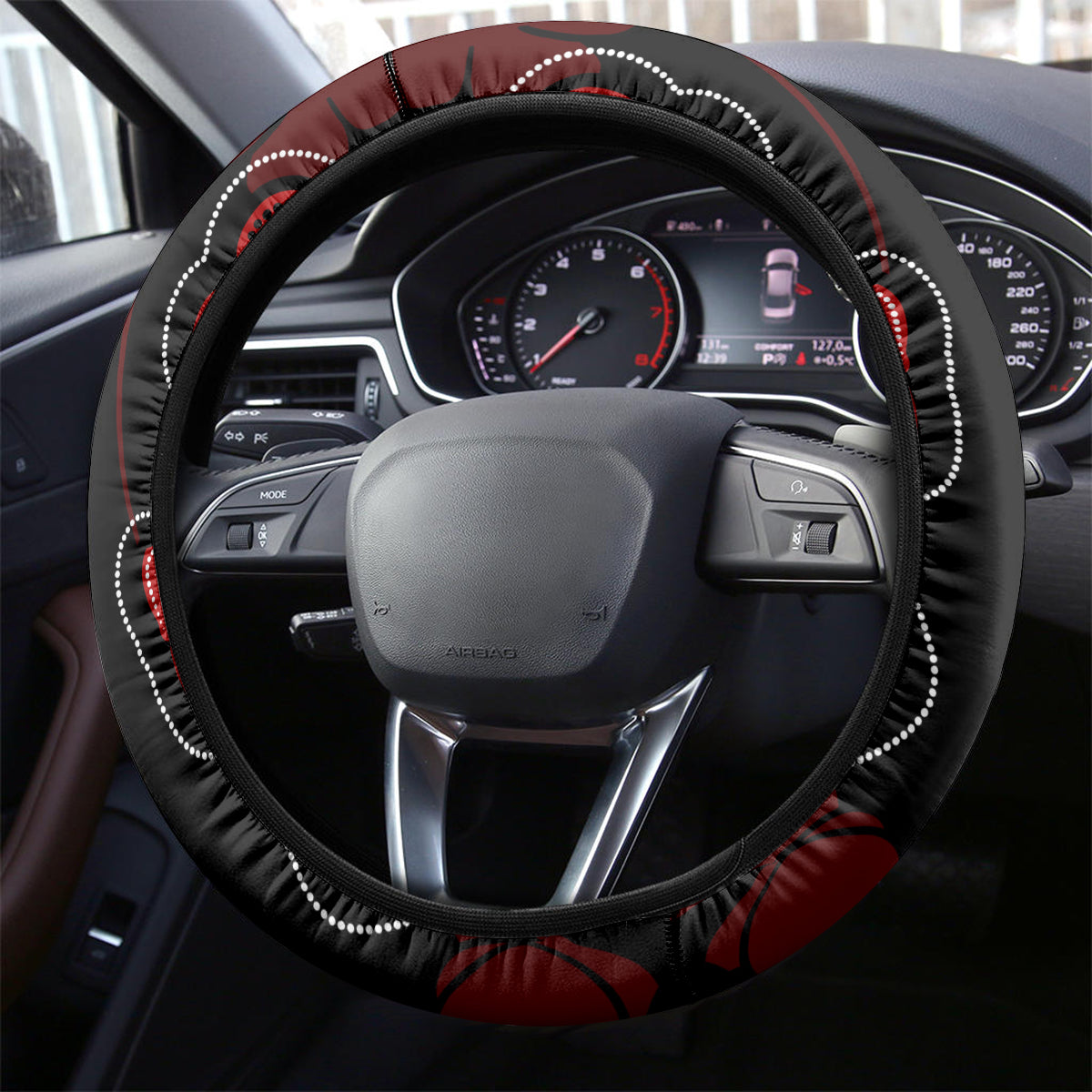 ANZAC Aboriginal Australia Steering Wheel Cover For the Fallen