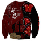 ANZAC Aboriginal Australia Sweatshirt For the Fallen