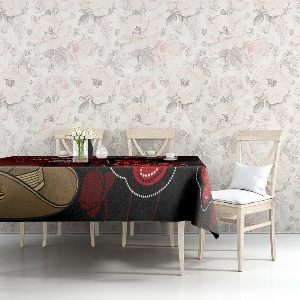 ANZAC Aboriginal Australia Tablecloth For the Fallen