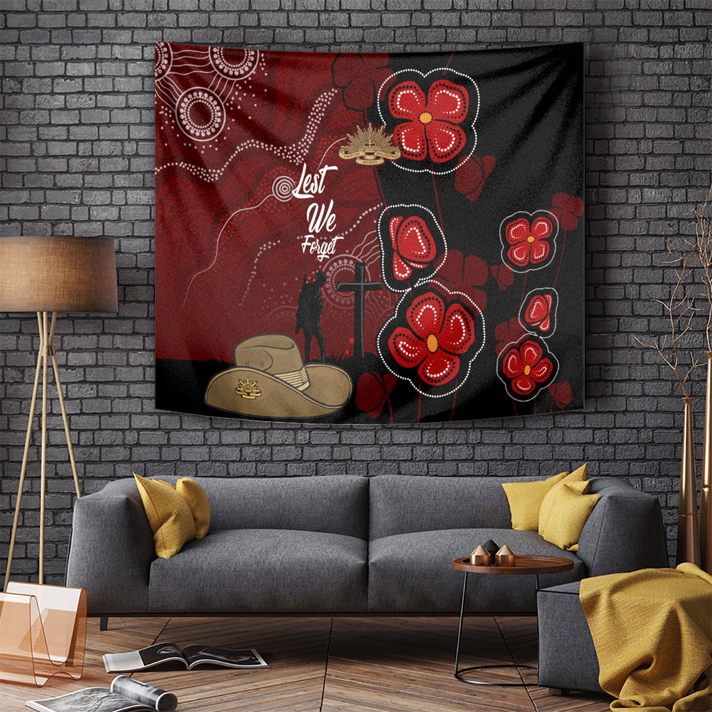 ANZAC Aboriginal Australia Tapestry For the Fallen