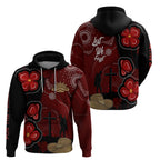 ANZAC Aboriginal Australia Zip Hoodie For the Fallen