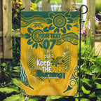 Custom Socceroos NAIDOC Week 2024 Garden Flag Indigenous Burning Fire National Colors
