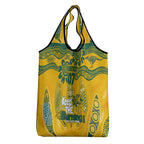 Custom Socceroos NAIDOC Week 2024 Grocery Bag Indigenous Burning Fire National Colors