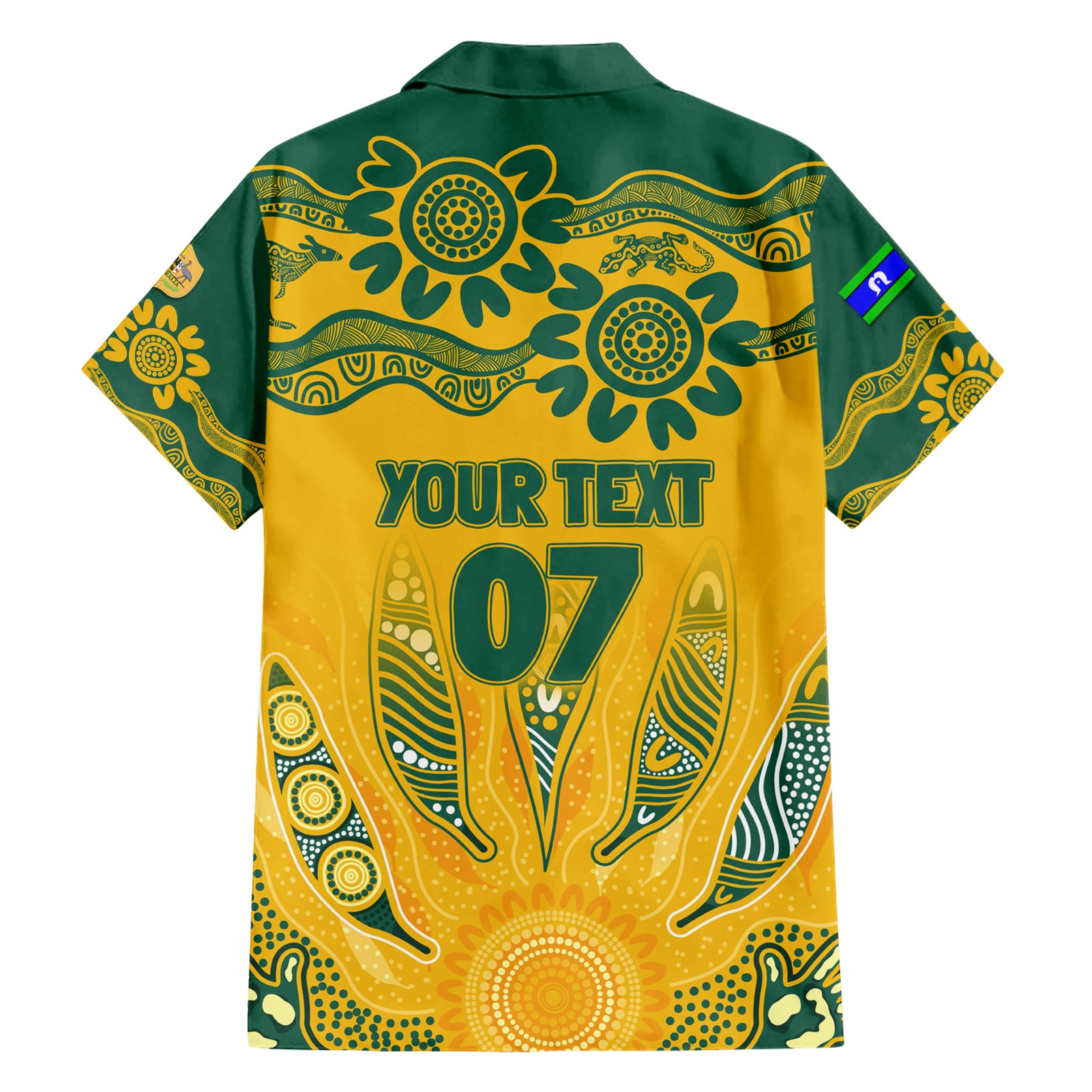 Custom Socceroos NAIDOC Week 2024 Hawaiian Shirt Indigenous Burning Fire National Colors
