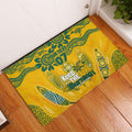 Custom Socceroos NAIDOC Week 2024 Rubber Doormat Indigenous Burning Fire National Colors