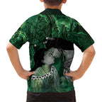 New Zealand Aroha Koe Mama Kid Hawaiian Shirt Maori Hongi - Pounamu