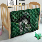 New Zealand Aroha Koe Mama Quilt Maori Hongi - Pounamu