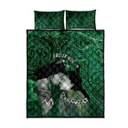 New Zealand Aroha Koe Mama Quilt Bed Set Maori Hongi - Pounamu