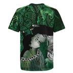 New Zealand Aroha Koe Mama Rugby Jersey Maori Hongi - Pounamu