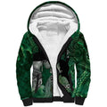 New Zealand Aroha Koe Mama Sherpa Hoodie Maori Hongi - Pounamu