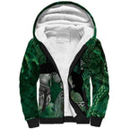 New Zealand Aroha Koe Mama Sherpa Hoodie Maori Hongi - Pounamu
