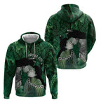 New Zealand Aroha Koe Mama Zip Hoodie Maori Hongi - Pounamu