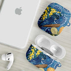 Black Cockatoo Australia Aboriginal Art AirPods Case NAIDOC Week - Nature Lovers