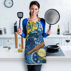 Black Cockatoo Australia Aboriginal Art Apron NAIDOC Week - Nature Lovers