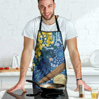 Black Cockatoo Australia Aboriginal Art Apron NAIDOC Week - Nature Lovers