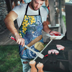 Black Cockatoo Australia Aboriginal Art Apron NAIDOC Week - Nature Lovers