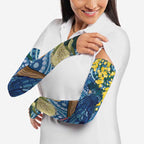Black Cockatoo Australia Aboriginal Art Arm Sleeves NAIDOC Week - Nature Lovers