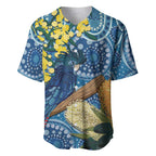 Black Cockatoo Australia Aboriginal Art Baseball Jersey NAIDOC Week - Nature Lovers