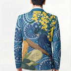 Black Cockatoo Australia Aboriginal Art Blazer NAIDOC Week - Nature Lovers