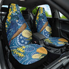 Black Cockatoo Australia Aboriginal Art Car Seat Cover NAIDOC Week - Nature Lovers
