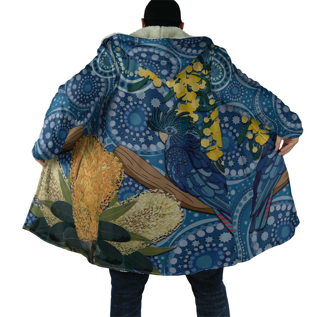 Black Cockatoo Australia Aboriginal Art Cloak NAIDOC Week - Nature Lovers