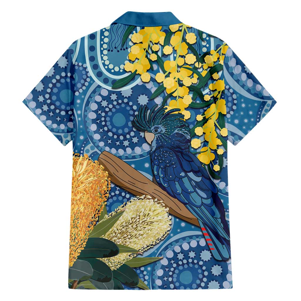 Black Cockatoo Australia Aboriginal Art Family Matching Summer Maxi Dress and Hawaiian Shirt NAIDOC Week - Nature Lovers