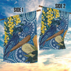 Black Cockatoo Australia Aboriginal Art Garden Flag NAIDOC Week - Nature Lovers