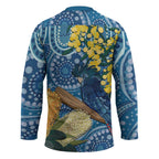 Black Cockatoo Australia Aboriginal Art Hockey Jersey NAIDOC Week - Nature Lovers