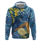 Black Cockatoo Australia Aboriginal Art Hoodie NAIDOC Week - Nature Lovers