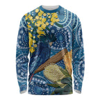 Black Cockatoo Australia Aboriginal Art Long Sleeve Shirt NAIDOC Week - Nature Lovers
