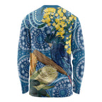 Black Cockatoo Australia Aboriginal Art Long Sleeve Shirt NAIDOC Week - Nature Lovers