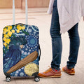 Black Cockatoo Australia Aboriginal Art Luggage Cover NAIDOC Week - Nature Lovers