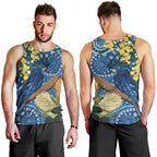 Black Cockatoo Australia Aboriginal Art Men Tank Top NAIDOC Week - Nature Lovers