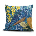 Black Cockatoo Australia Aboriginal Art Pillow Cover NAIDOC Week - Nature Lovers