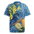 Black Cockatoo Australia Aboriginal Art Rugby Jersey NAIDOC Week - Nature Lovers